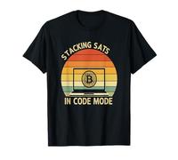 Bitcoin Coder Costruttore di codifica Blockchain Sintassi artistica Bitcoin Maglietta
