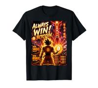 Bitcoin Countdown 2026-2030 Anime Warrior Crypto Energy Art Maglietta
