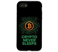 Bitcoin Crypto non dorme mai Custodia per iPhone SE (2020) / 7/8