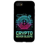 Bitcoin Crypto non dorme mai Custodia per iPhone SE (2020) / 7/8
