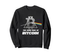 Bitcoin Digital Currency Geometric Technology Graphic Felpa
