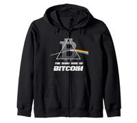 Bitcoin Digital Currency Geometric Technology Graphic Felpa con Cappuccio