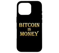 Bitcoin è denaro BTC Blockchain Crypto Sound Money Bitcoiner Custodia per iPhone 16 Pro