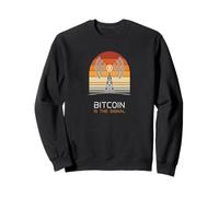Bitcoin è il valore del segnale di libertà futuro suono bitcoin Felpa