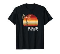 Bitcoin è il valore del segnale di libertà futuro suono bitcoin Maglietta