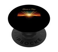 Bitcoin è la speranza che la libertà di denaro futuro cambiamento bitcoin PopSockets PopGrip Adesivo