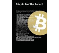 Bitcoin For The Record: 21 Sundays to Orange-pill Roswell, New Mexico