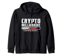 Bitcoin Funny Crypto Cryptocurrency Blockchain Felpa con Cappuccio