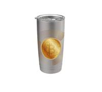 Bitcoin Graphic outfit, Bitcoin Crypto Holders, Bitcoin Bicchiere termico in acciaio inox doppia parete