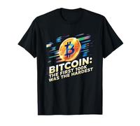 Bitcoin Il Primo 100k è Stato Il più Difficile, Crypto Bitcoin HODL Maglietta