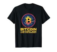 Bitcoin Il Primo 100k è Stato Il più Difficile, HODL Bitcoin Crypto Maglietta