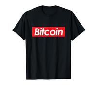 Bitcoin Logo BTC Blockchain Criptovaluta Bitcoin Minatori Maglietta
