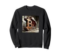 Bitcoin Logo Pietra Dura Felpa
