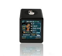 Bitcoin Lottery Miner, NM-TV Crypto Lucky Mini One Shot Solo Miner Touchable 1,54" Smart Display ESP32 Scheda di Sviluppo Piccolo Orologio da Tavolo 1060 KH/s Hashrate, Come Regalo (nero)