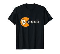 Bitcoin Mangia Il Mondo - Fiat è Un Crime nostr gm Maxi Maglietta