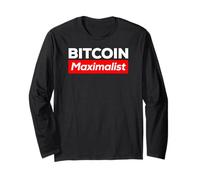 Bitcoin Massimalista Satoshi Nakamoto Maglia a Manica