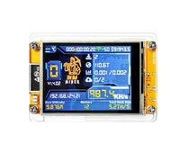 Bitcoin Miner NerdMiner V2 ESP32 Scheda di Sviluppo, 2.8 "Mini Bitcoin Lottery Miner Smart Display 1000KH/s | ESP32-2432S028 Modulo di Hashrate per DIY Crypto Mining Learning