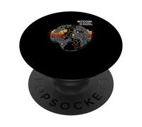 Bitcoin nessun sovrano nessun confine libertà denaro verità potere bitcoin PopSockets PopGrip Adesivo