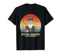 Bitcoin Nonno Arte HODL Saggezza Opa Digital Legend Bitcoin Maglietta
