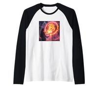 Bitcoin nuova tecnologia innovazione futuro Maglia con Maniche Raglan