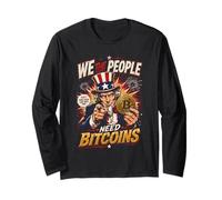 Bitcoin Patriot - We The People Crypto Maglia a Manica
