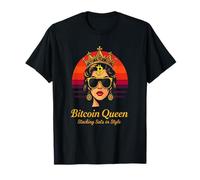 Bitcoin Queen su Blockchain Power King Royal HODL Bitcoin Maglietta