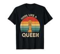 Bitcoin Queen su Blockchain Power King Royal HODL Bitcoin Maglietta