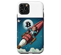 Bitcoin razzo To The Moon Custodia per iPhone 11 Pro