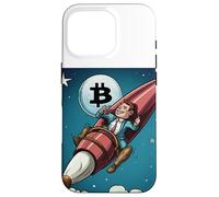 Bitcoin razzo To The Moon Custodia per iPhone 16 Pro