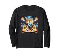 Bitcoin re imperatore principe potere Maglia a Manica