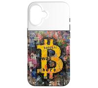 Bitcoin Satoshi Cosa Here Custodia per iPhone 16