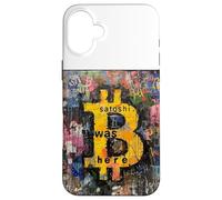 Bitcoin Satoshi Cosa Here Custodia per iPhone 16 Plus