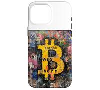 Bitcoin Satoshi Cosa Here Custodia per iPhone 16 Pro Max
