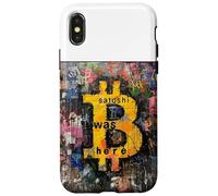 Bitcoin Satoshi Cosa Here Custodia per iPhone X/XS