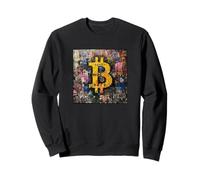 Bitcoin Satoshi Cosa Here Felpa