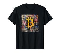 Bitcoin Satoshi Cosa Here Maglietta