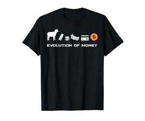 Bitcoin Shirt, L'evoluzione del denaro, criptovaluta Maglietta