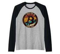 Bitcoin - Te l'avevo Detto | BTC Crypto e Bitcoin Maglia con Maniche Raglan