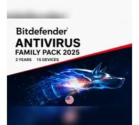 Bitdefender Family Pack 2025 (2 Years / 15 Devices) Key - UNITED STATES