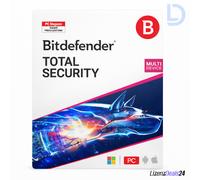 Bitdefender Total Security 2026 | 1 dispositivo - 1 anno di abbonamento | Protezione Premium multi-dispositivo e VPN