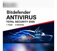 Bitdefender Total Security 2026 (1 Year / 5 Devices) Key - EU