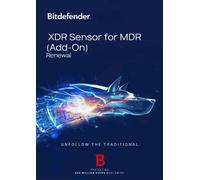 Bitdefender XDR Sensor for MDR (Add-On) - Renewal Network 1 Anno 1000 - 1999 User