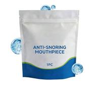 Bite Anti-Russamento per il Sonno - Dispositivo di Protezione per i Denti | Bite Antirussamento a Design Aperto Anteriore,per Casa Camera da Viaggio Campeggio Hotel e Notte