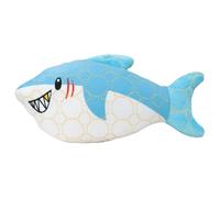 Bite Force Deep Sea Peluche giocattolo resistente per cani - Realizzato in Kevlar, materiale multistrato con cuciture rinforzate e Squittio. Ideale per forti masticatori (Squalo)