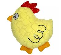 Bite Force Wildlife Peluche giocattolo resistente per cani - Realizzato in Kevlar, materiale multistrato con cuciture rinforzate e Squittio. Ideale per forti masticatori (Pollo)