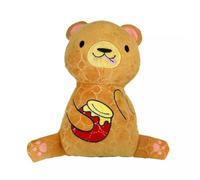 Bite Force Wildlife - Peluche per cani, realizzato in kevlar, multistrato, con cuciture rinforzate, durevole giocattolo per cani, con sonaglio, ideale per masticatori forti (orso)