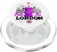 Bite Me, Cool London UK Gummy Bear Candy Art Sketch Drawing PopSockets PopGrip per MagSafe