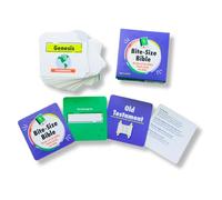 Bite-size Bible: Books of the Bible Flash Cards for Kids