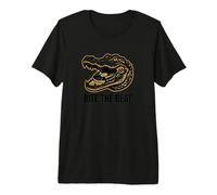 Bite The Beat Hip Hop Graphic Rapper Old School Maglietta Premium