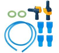 Bite Valve Replacement - Hydration Pack Nozzle, Leak Resistant Drinking Mouthpiece, Soft Silicone Flow Control Design, Easy Install Water Tube Connector Supporting Backpack System Use For Hiking